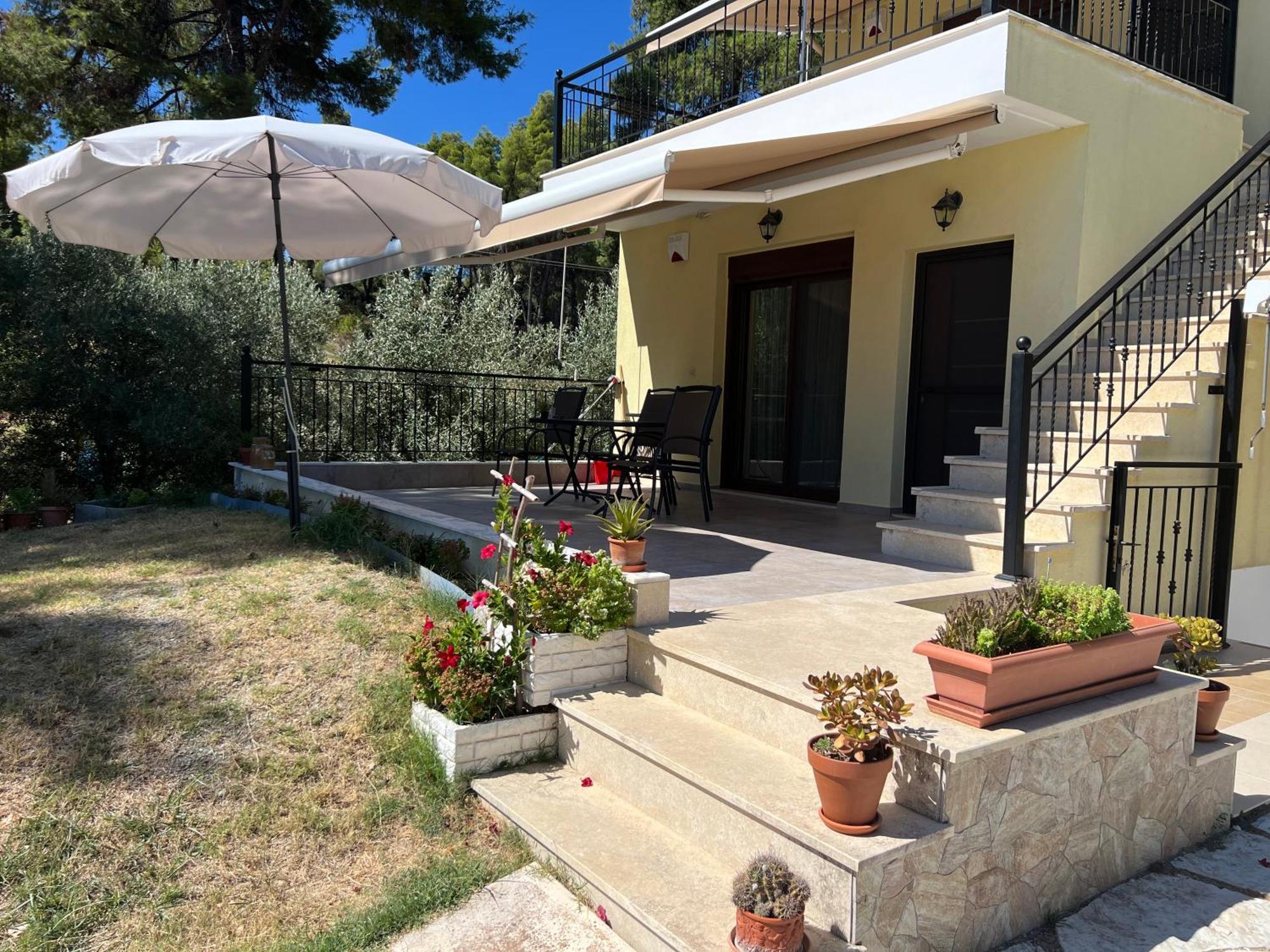 Epavli Xenia Pefkochori-Paliouri 50M Appartement Buitenkant foto