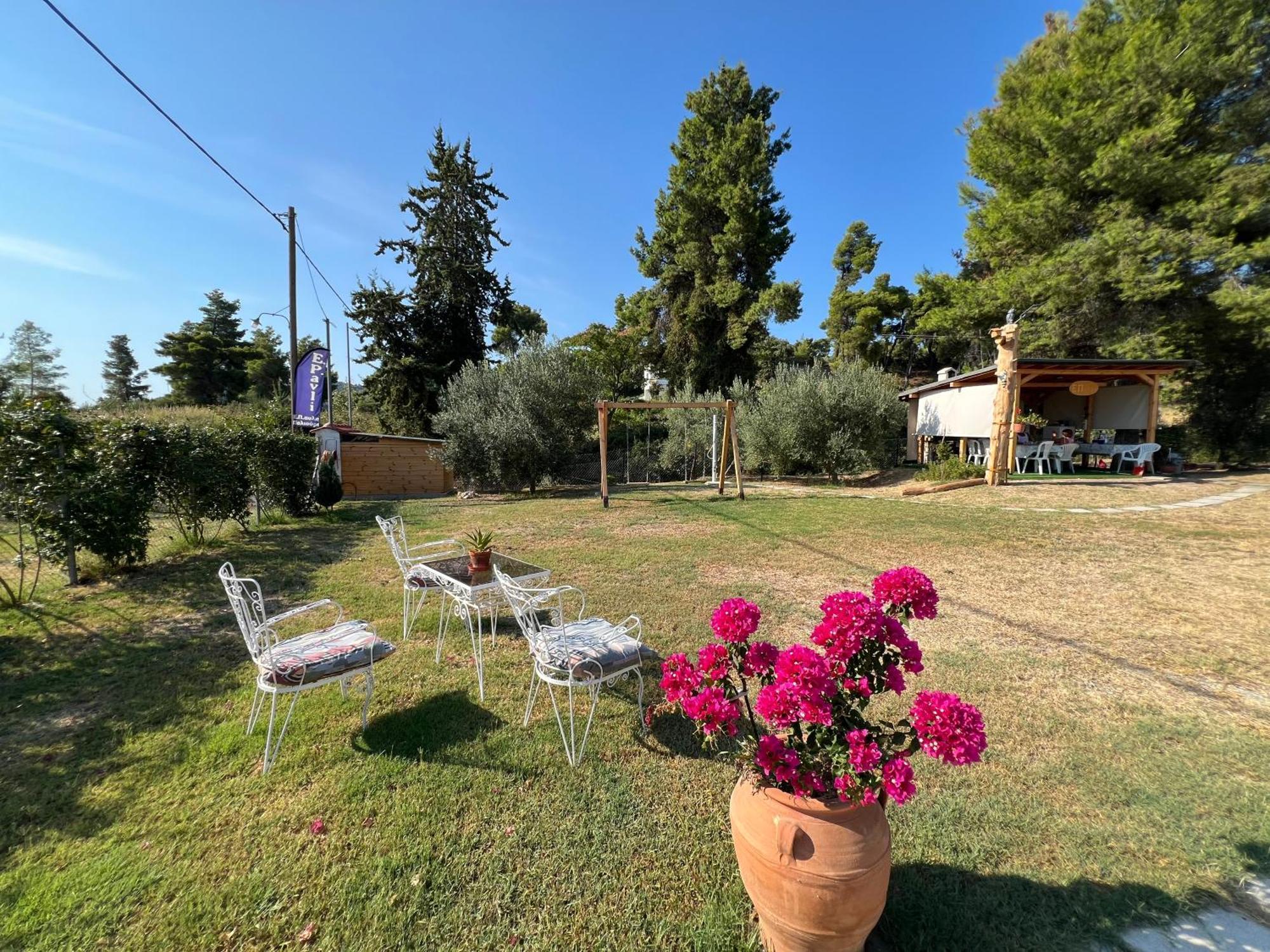 Epavli Xenia Pefkochori-Paliouri 50M Appartement Buitenkant foto